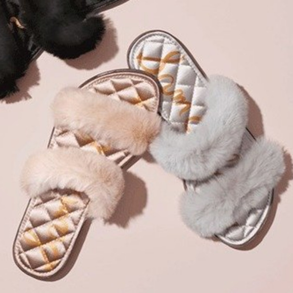 sam edelman fur sandals